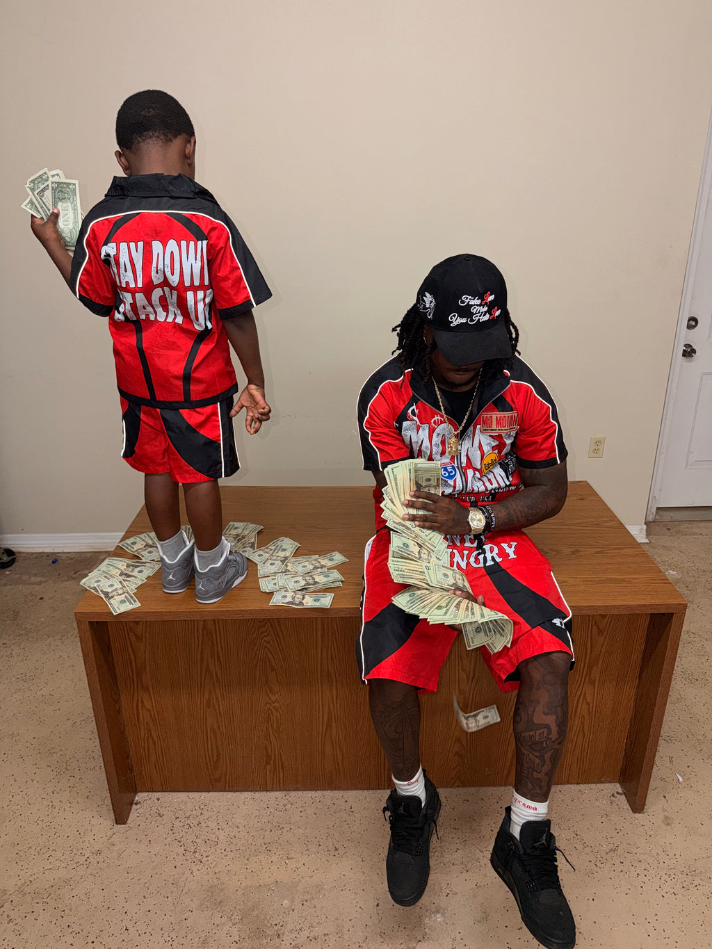 Men’s S.D.S.U Red Set