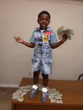 Kids Grey S.D.S.U Set
