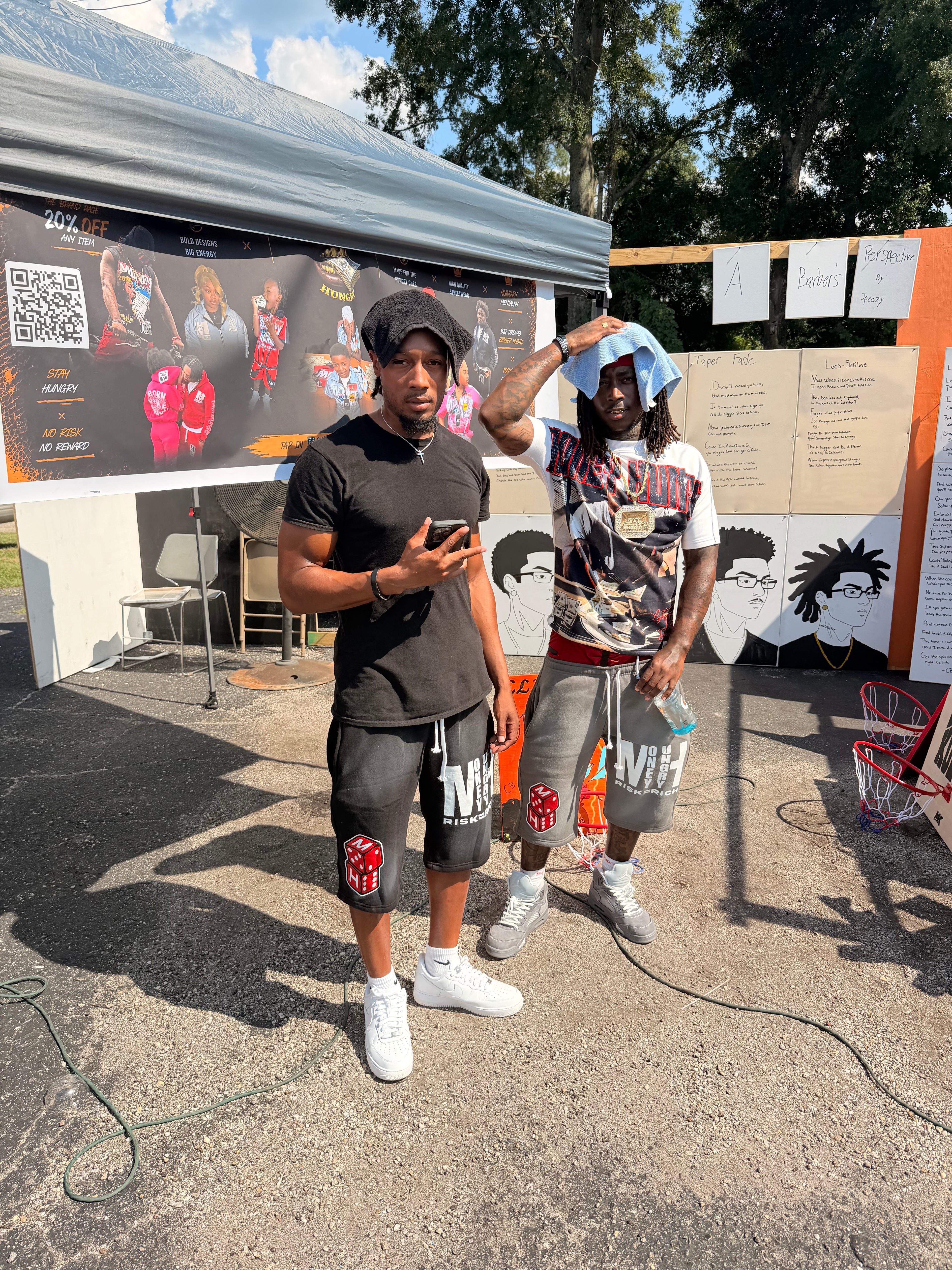 HUSTLERS ONLY SHORTS