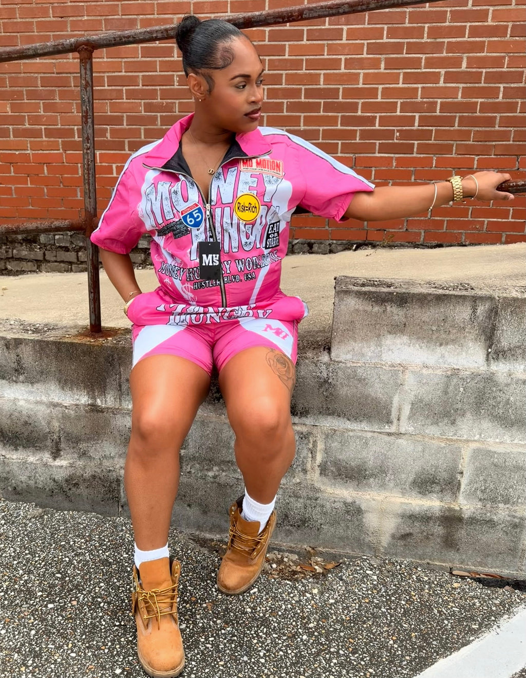 Pink Women’s S.D.S.U Set