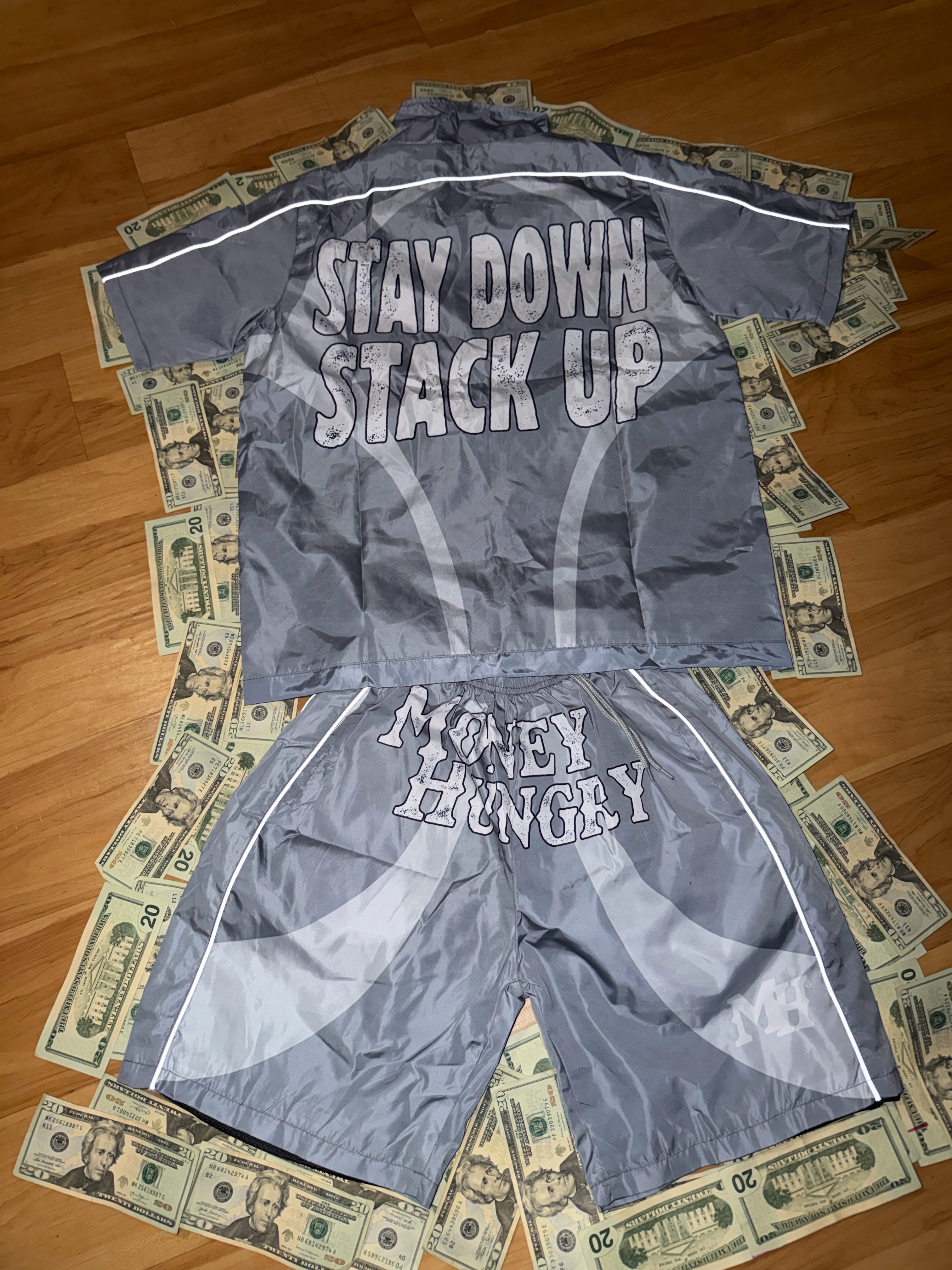 S.D.S.U Grey/White Set